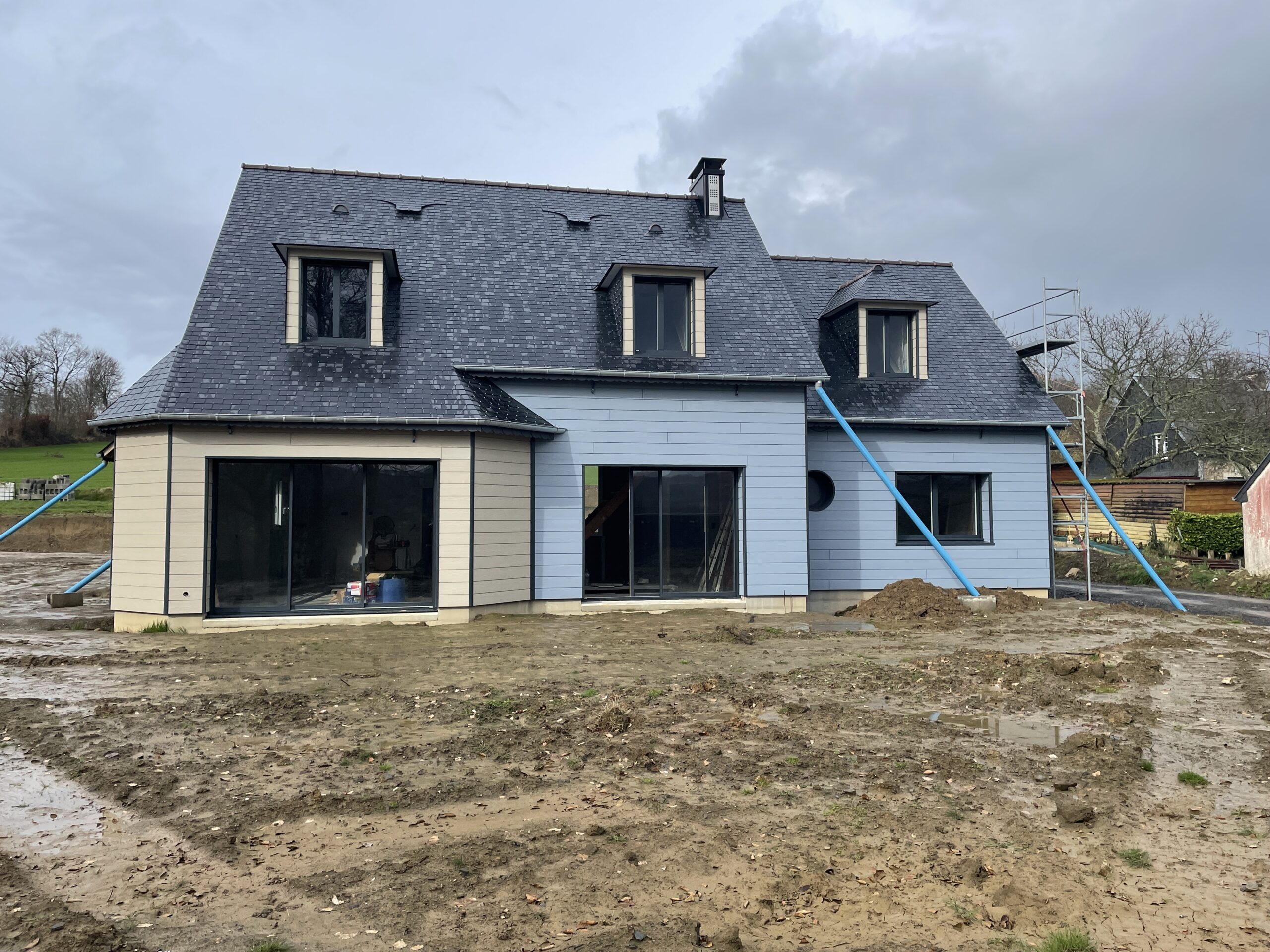 Construction d’une maison à Sourdeval