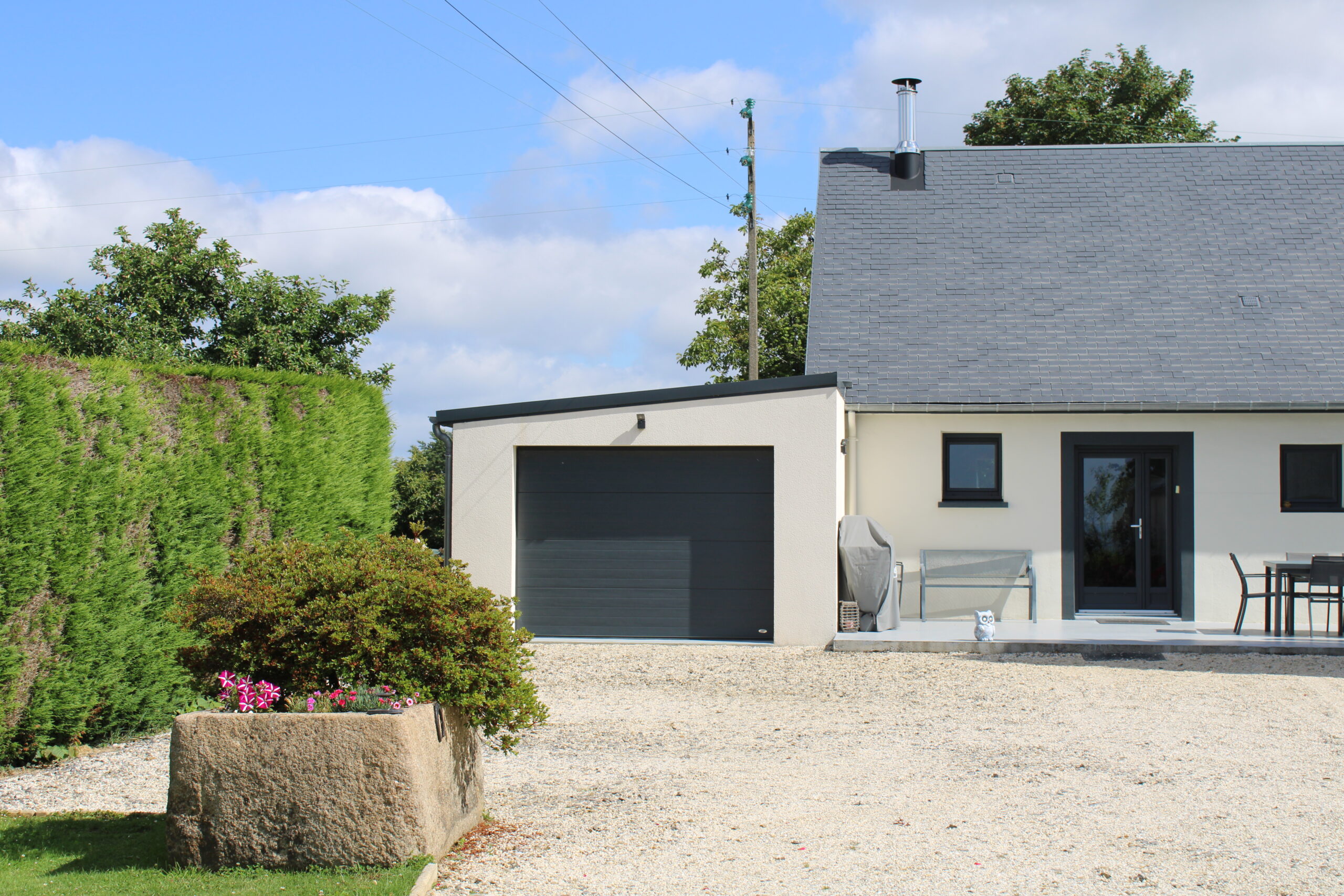 Focus sur l'extension de la maison à Juvigny