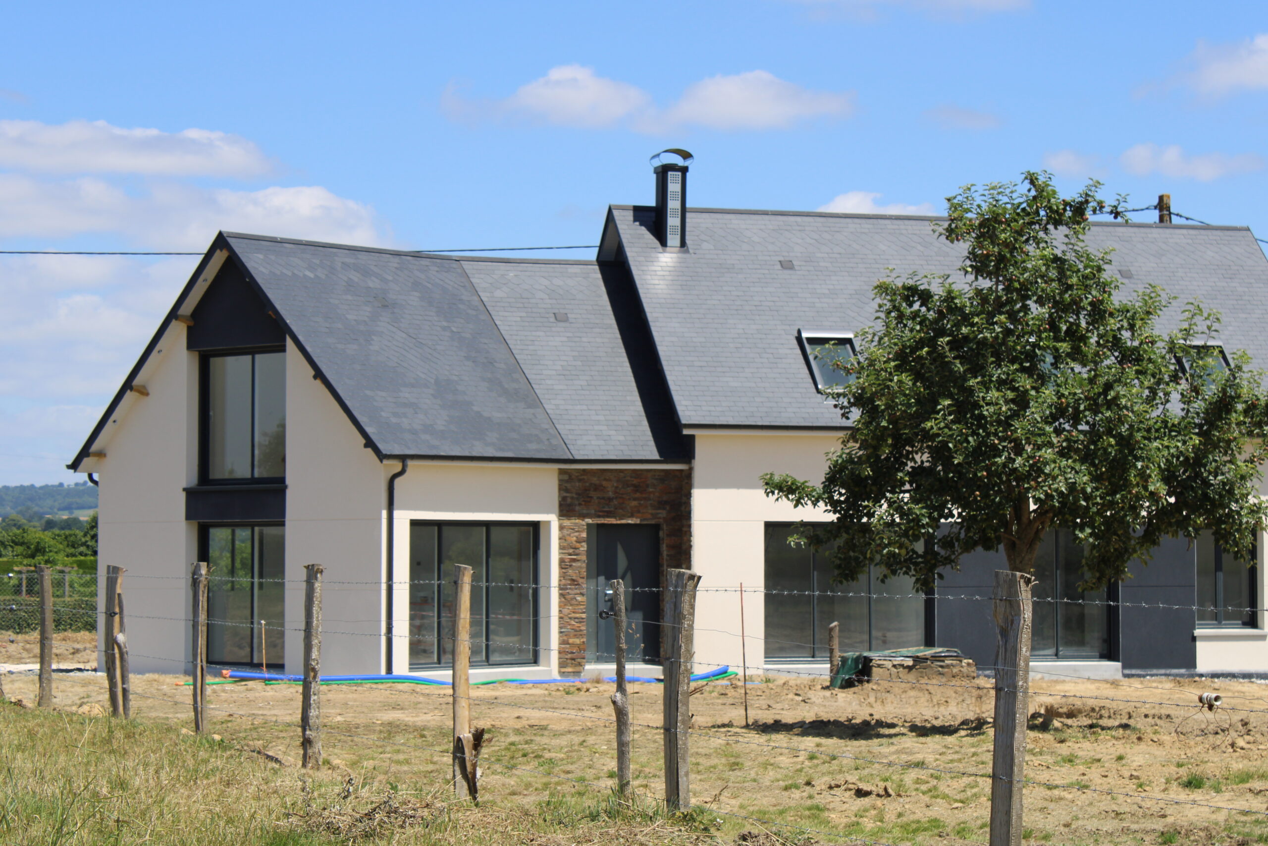 Construction d’une maison à Brécey