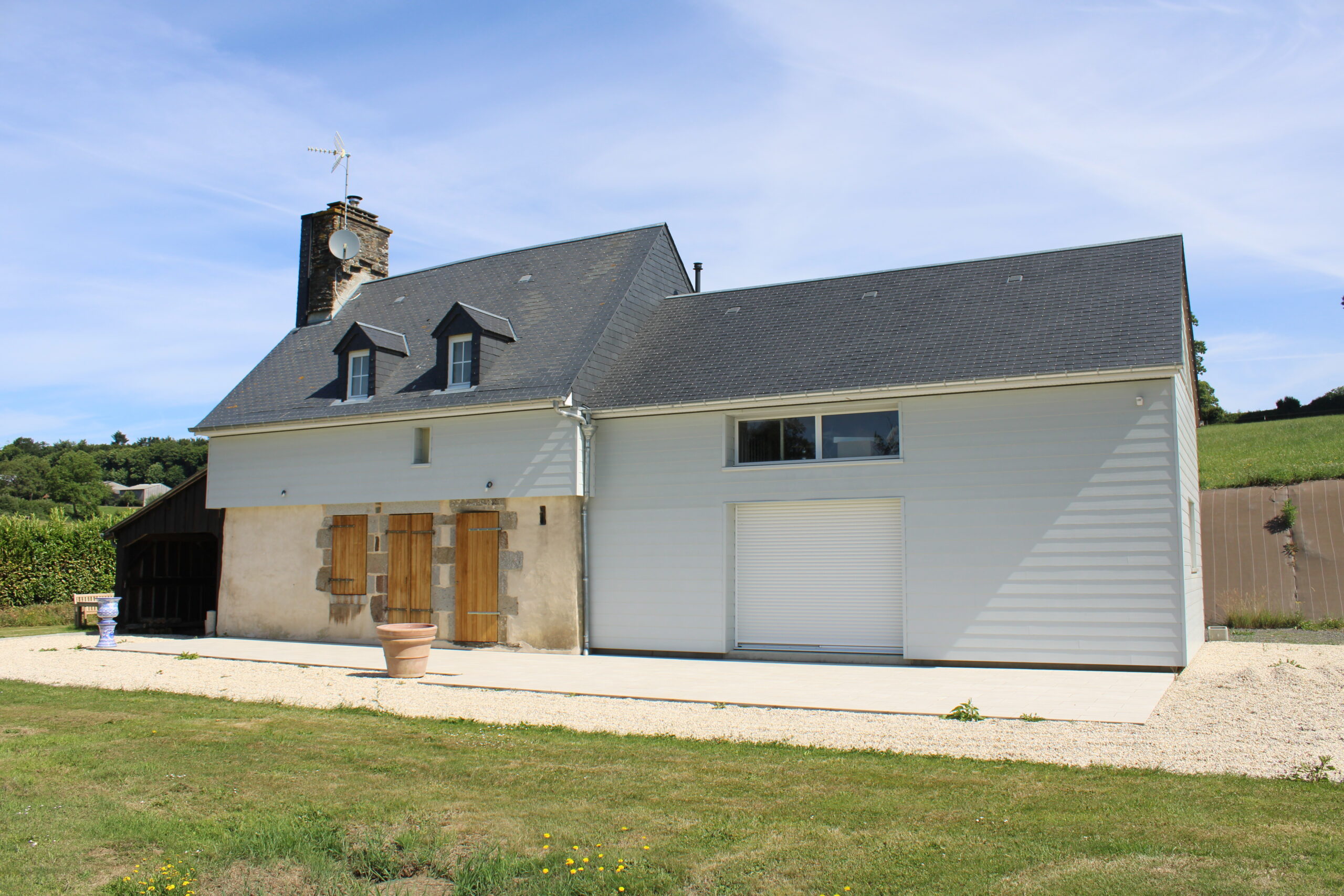 Rénovation d’une maison à Chasseguey